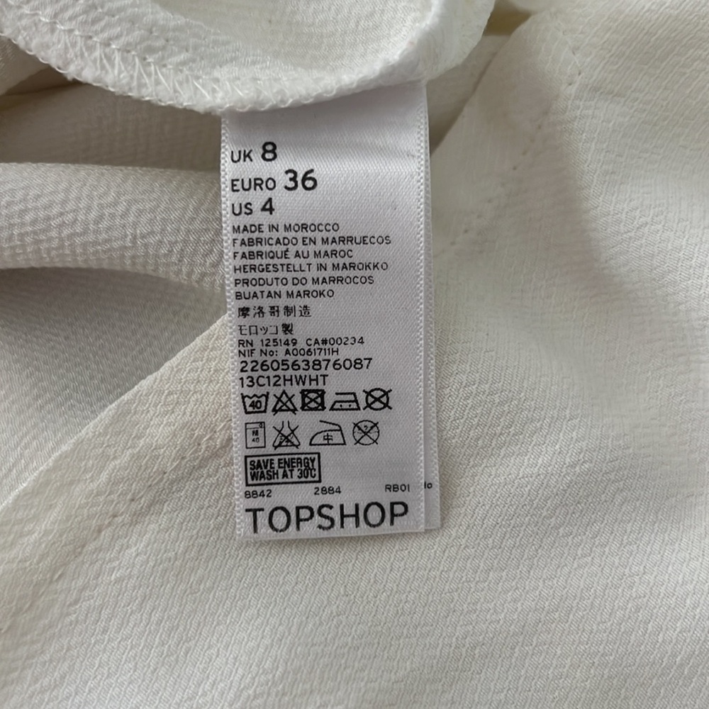 Topshop White Tank - Picture 3 of 3